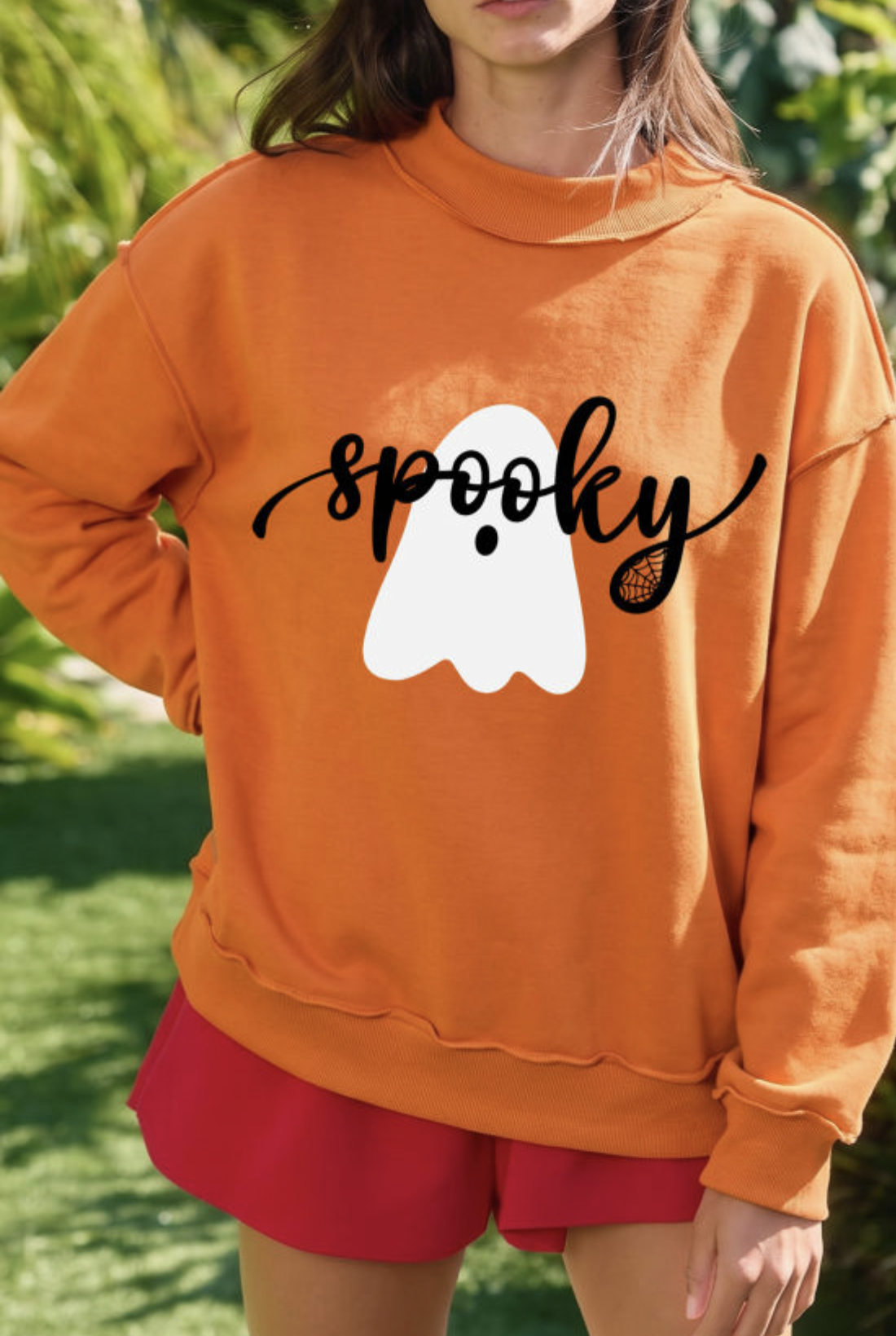 Orange Spooky Sweatshirt