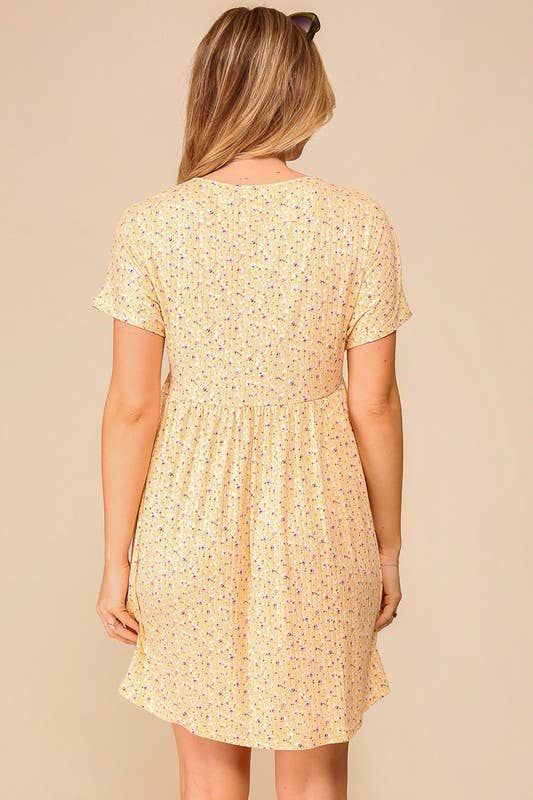 Floral Print  Dress
