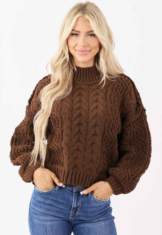 Coffee Cable Loose Sweater
