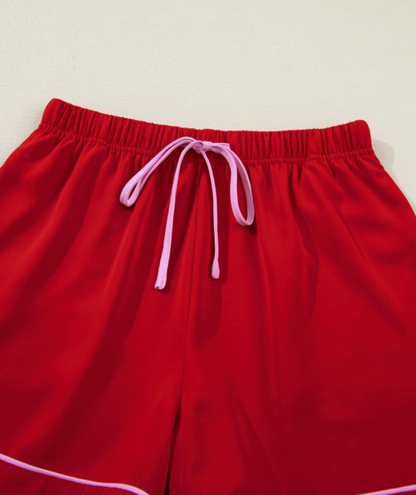 Red Bow PJ Set (Preorder)