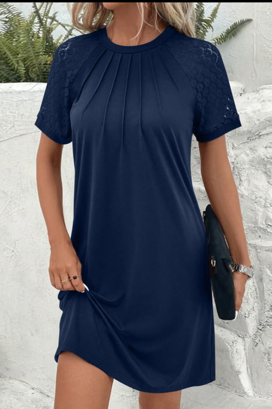 Navy Shift Dress