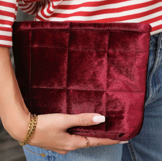 Burgundy Pouch