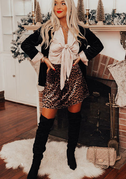 Leopard Skirt