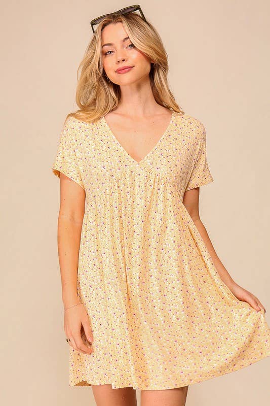 Floral Print  Dress
