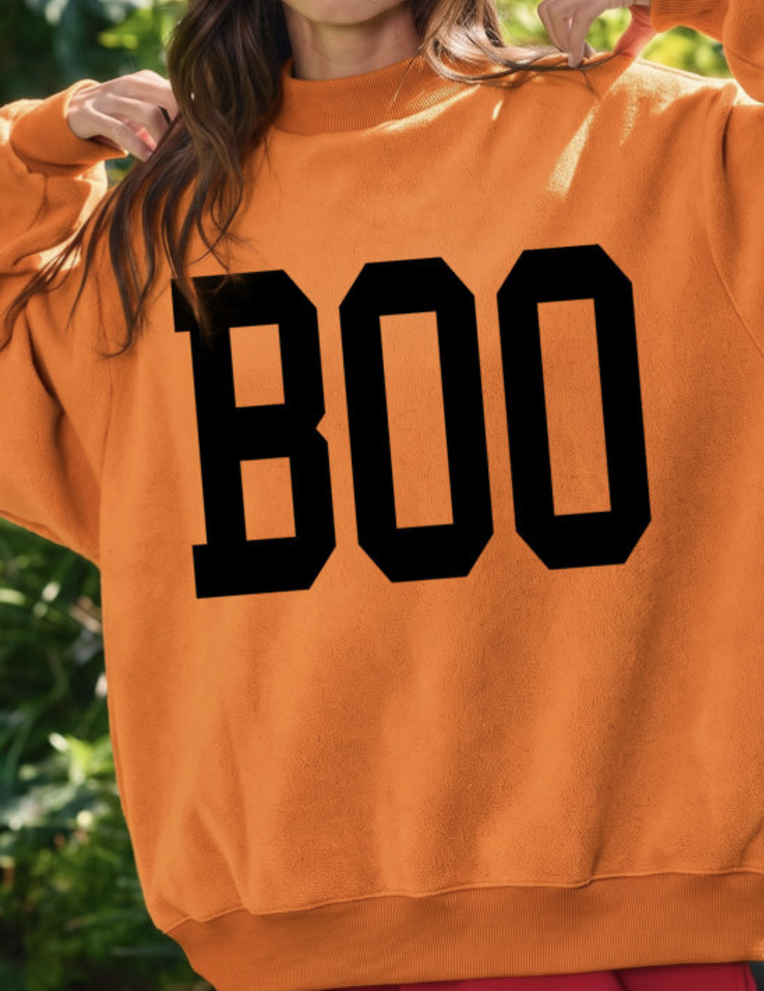 Orange Spooky Sweatshirt