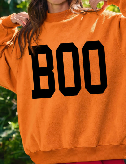 Orange Spooky Sweatshirt