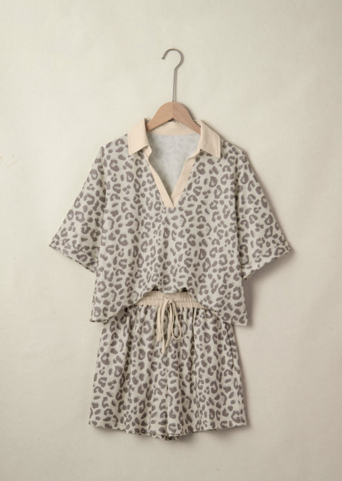 Leopard Short Set
