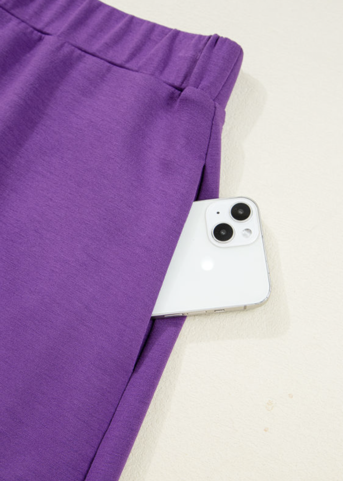 Purple Zip Skort Set