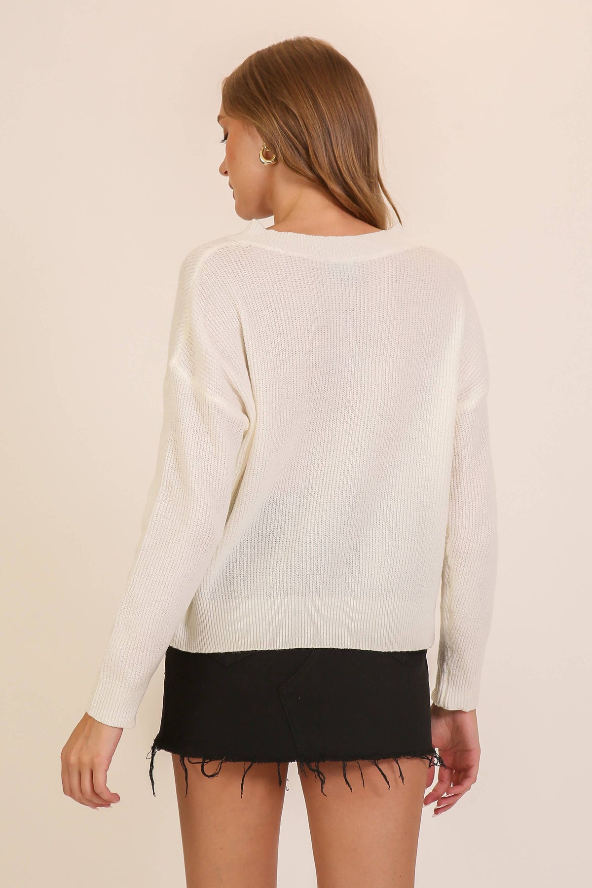 Everyday Vibe V-Neck Sweater