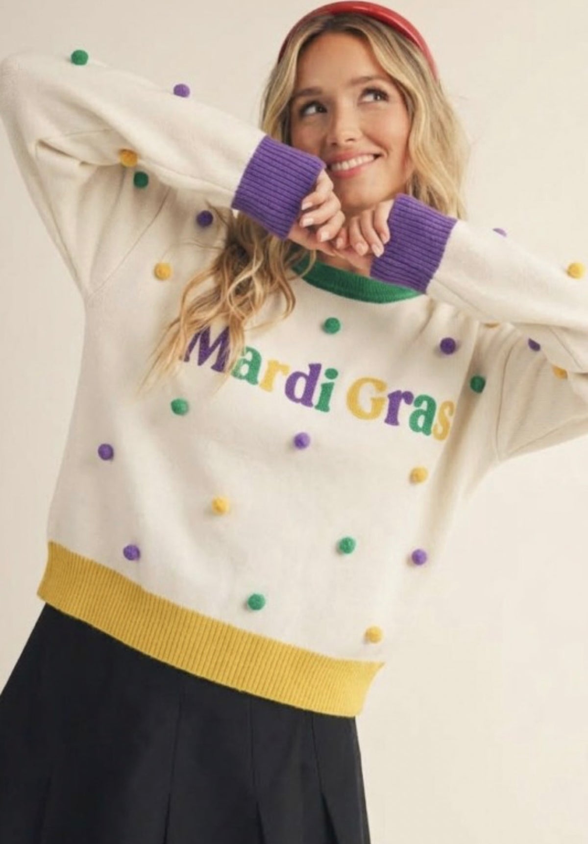 MG Pom-Pom Sweater