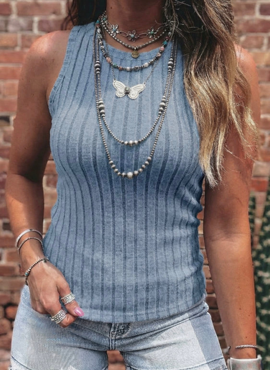 Sky Blue Mineral Tank