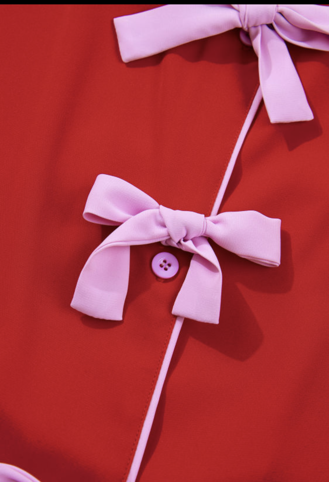 Red Bow PJ Set (Preorder)