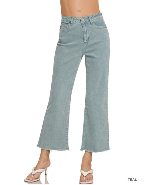 Teal Zenana Jeans