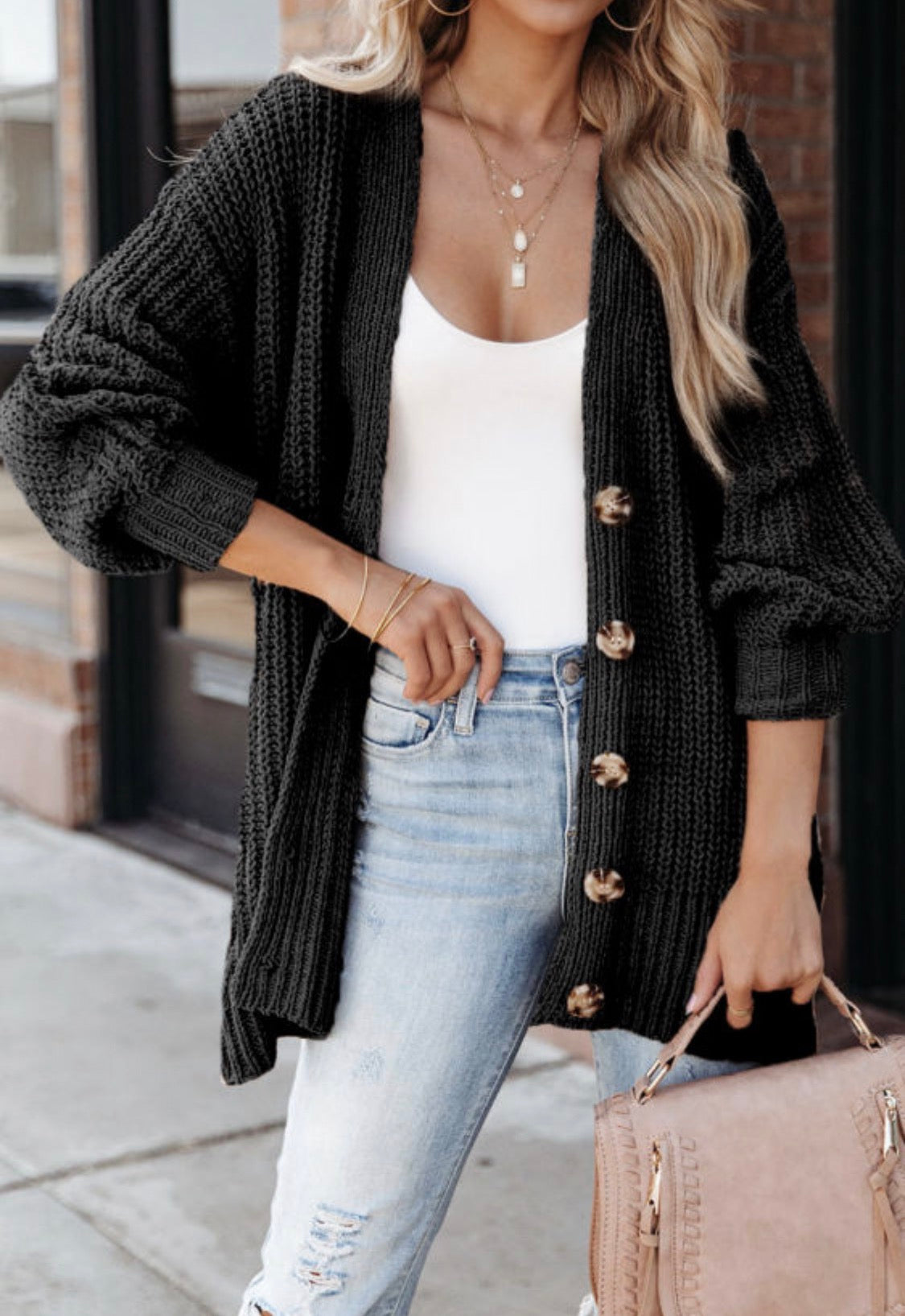 Black Cardigan