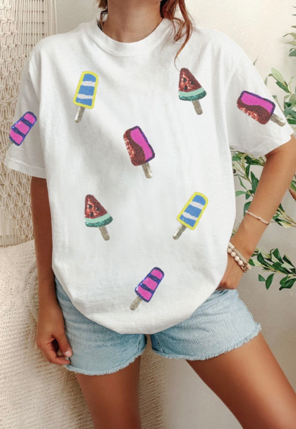 Sequin Popsicle T-shirt