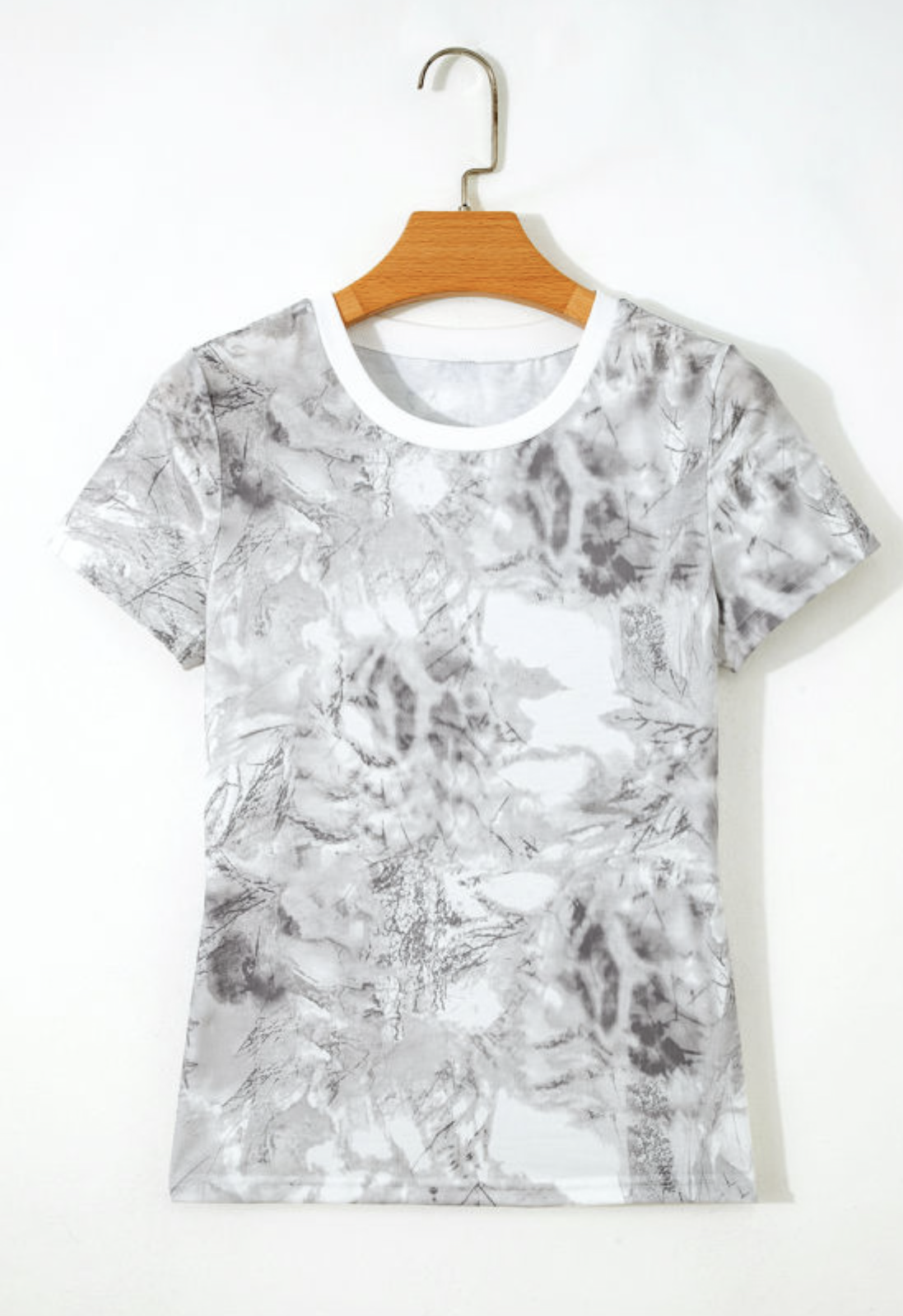 Gray Abstract Slim T (Preorder)