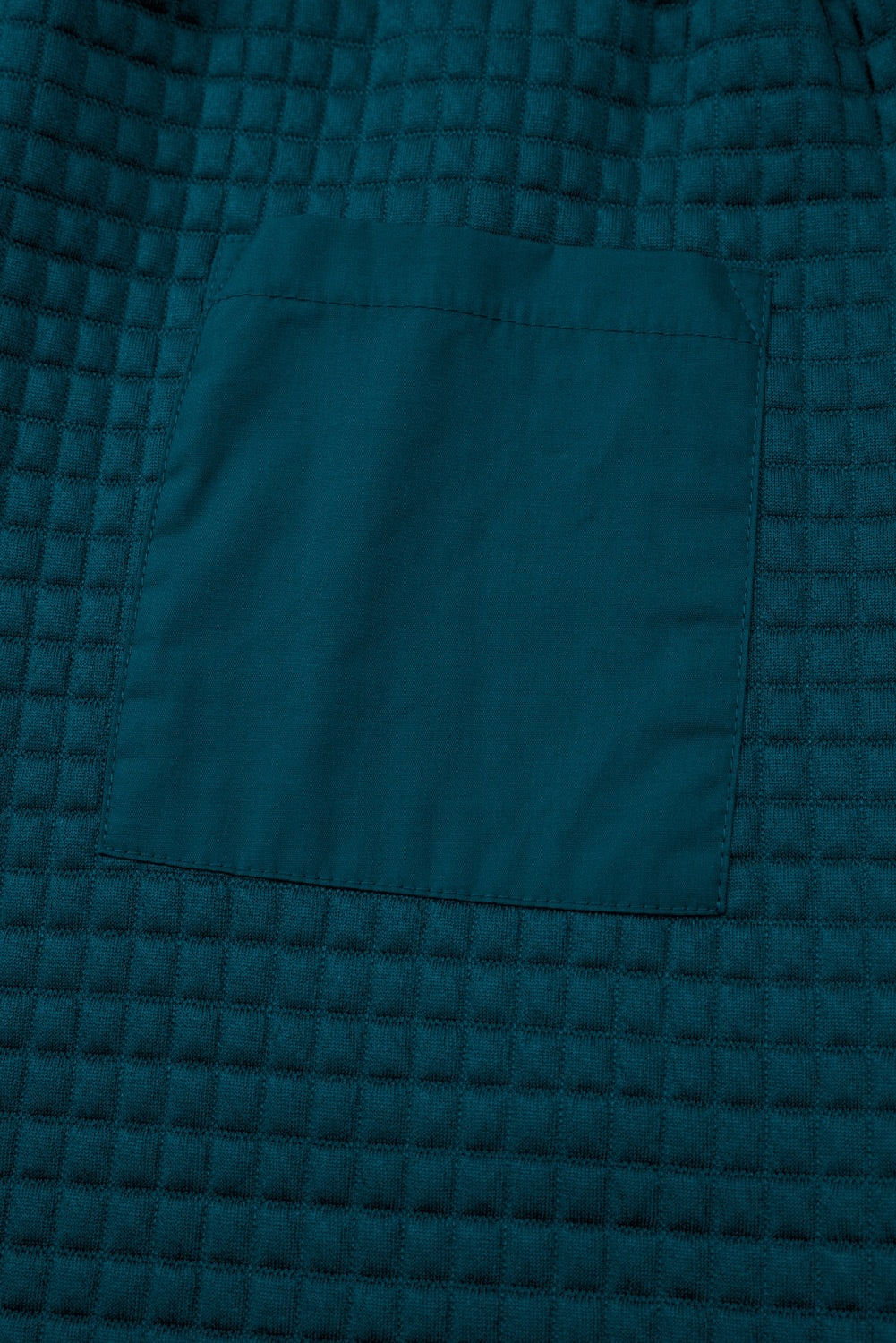 Teal textures loose pant set