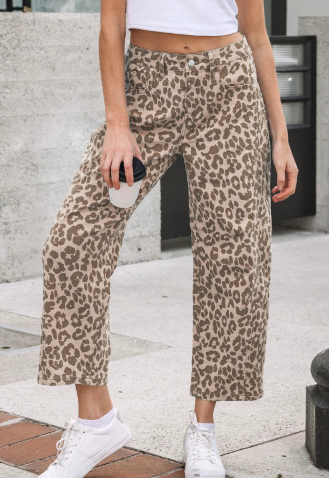 Light Leopard Jeans