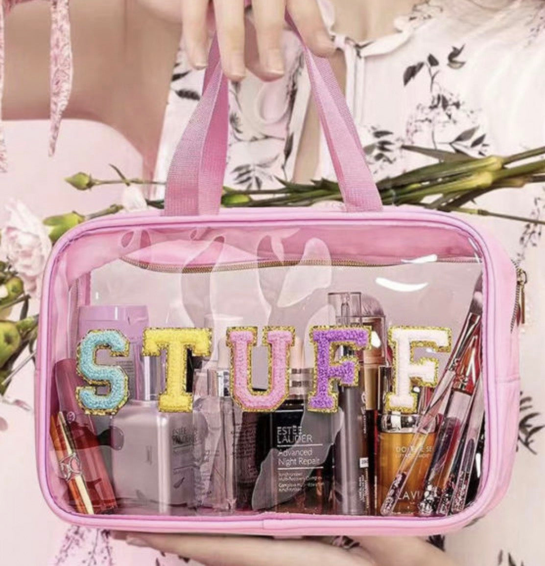 Pink Stuff Glitter Bag