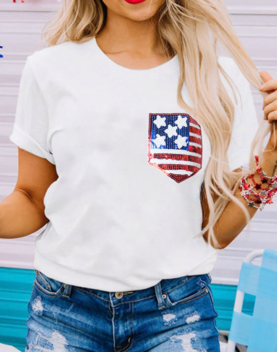 Sequin Flag