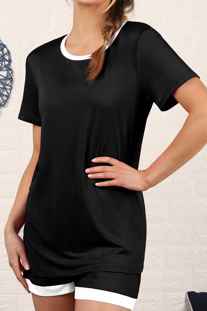 Short Sleeve Night Set