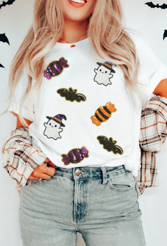 Boos, Bats. & Candy Halloween T